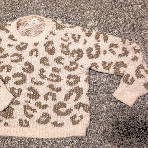 Leopard-print Sweater - Picture 2 of 3